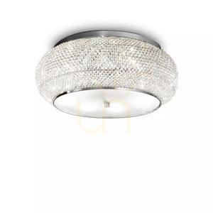 Plafonieră Ideal Lux Pasha PL10 crom cristal 55 cm E14 100746 small 1