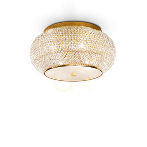 Plafonieră Ideallux PASHA PL6 ORO aur cristal 40 cm 100807 0 Plafonieră Ideallux PASHA PL6 ORO aur cristal 40 cm 100807 small 0