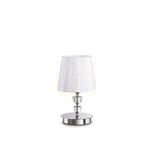 Verifica Lampă de masă Ideallux PEGASO TL1 SMALL BIANCO albă E14 30 cm 059266