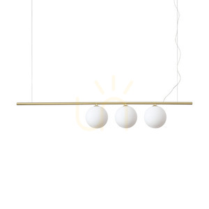 Lampă suspendată Ideallux Perline SP3 alamă sticlă 3xG9 120,5 cm 282114 small 0