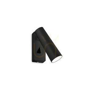 Lampă de perete Ideallux PIPE AP NERO negru LED 7W 281001 small 0