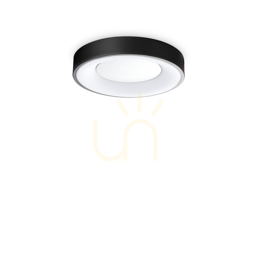 Verifica Plafon LED Ideallux PLANET PL D30 NERO negru 30 cm 328140