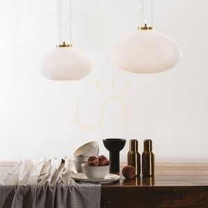 Lustră suspendată Ideallux PLISSE SP1 D45 crom sticlă E27 264523 small 1