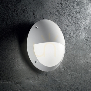 Aplică exterior Ideallux POLAR albă Ø30 cm E27 096681 small 3
