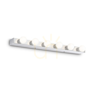 Aplică perete Ideallux PRIVE AP6 crom metal 6xE14 60,5 cm 045627 0 Aplică perete Ideallux PRIVE AP6 crom metal 6xE14 60,5 cm 045627 small 0
