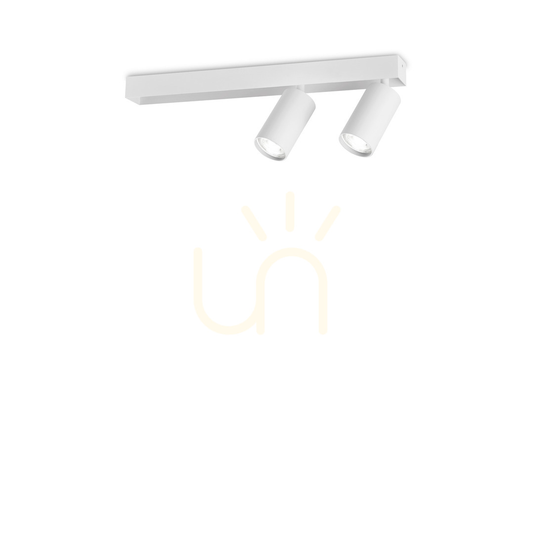 previzualizare Plafonieră Ideallux Profilo PL2 Bianco albă metal 45 cm GU10 314716 Plafonieră Ideallux Profilo PL2 Bianco albă metal 45 cm GU10 314716