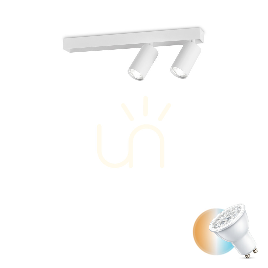 Verifica Plafonieră Ideallux Profilo PL2 Bianco albă metal 45 cm GU10 314716 Plafonieră Ideallux Profilo PL2 Bianco albă metal 45 cm GU10 314716