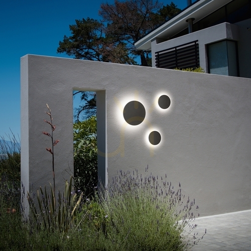 Verifica Aplică exterior LED Ideallux PUNTO AP D18 Coffee maro 18 cm 313535