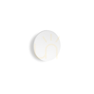 Aplica exterior LED Ideallux Punto AP D24 alb metal 12W 328522 small 0