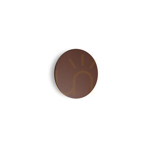 Aplică exterior Ideallux Punto AP D24 Coffee maro LED 12W metal 328539 small 0