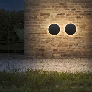 Aplică exterior LED Ideallux Punto AP D30 albă 30 cm metal 328553 small 4