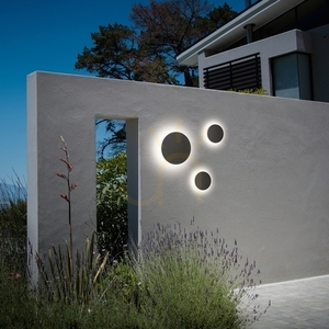 Lampă de perete exterior Ideallux PUNTO D30 negru LED 16W metal 328577 1 Lampă de perete exterior Ideallux PUNTO D30 negru LED 16W metal 328577 small 1