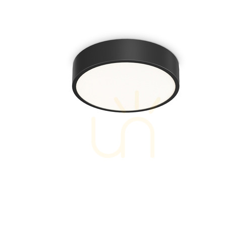 Verifica Plafon exterior Ideallux RAY PL D30 negru 30 cm IP54 327563