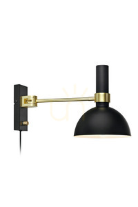 Lampa de perete Markslojd LARRY 106970 negru metal E27 60W 0 Lampa de perete Markslojd LARRY 106970 negru metal E27 60W small 0