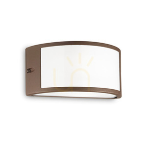 Aplică exterior Ideallux REX-1 AP1 COFFEE maro E27 25 cm 213217 0 Aplică exterior Ideallux REX-1 AP1 COFFEE maro E27 25 cm 213217 small 0