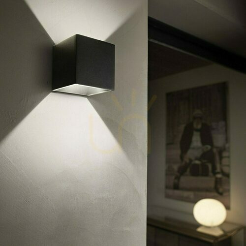Verifica Aplică exterior Ideallux RUBIK AP BIANCO albă LED 8,5W 4000K IP54 149745