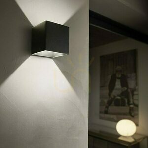 Aplică exterior Ideallux RUBIK AP BIANCO albă LED 8,5W 4000K IP54 149745 small 1