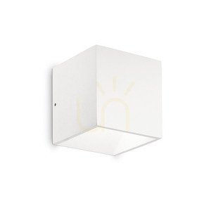 Aplică exterior Ideallux RUBIK AP BIANCO albă LED 8,5W 4000K IP54 149745 small 0