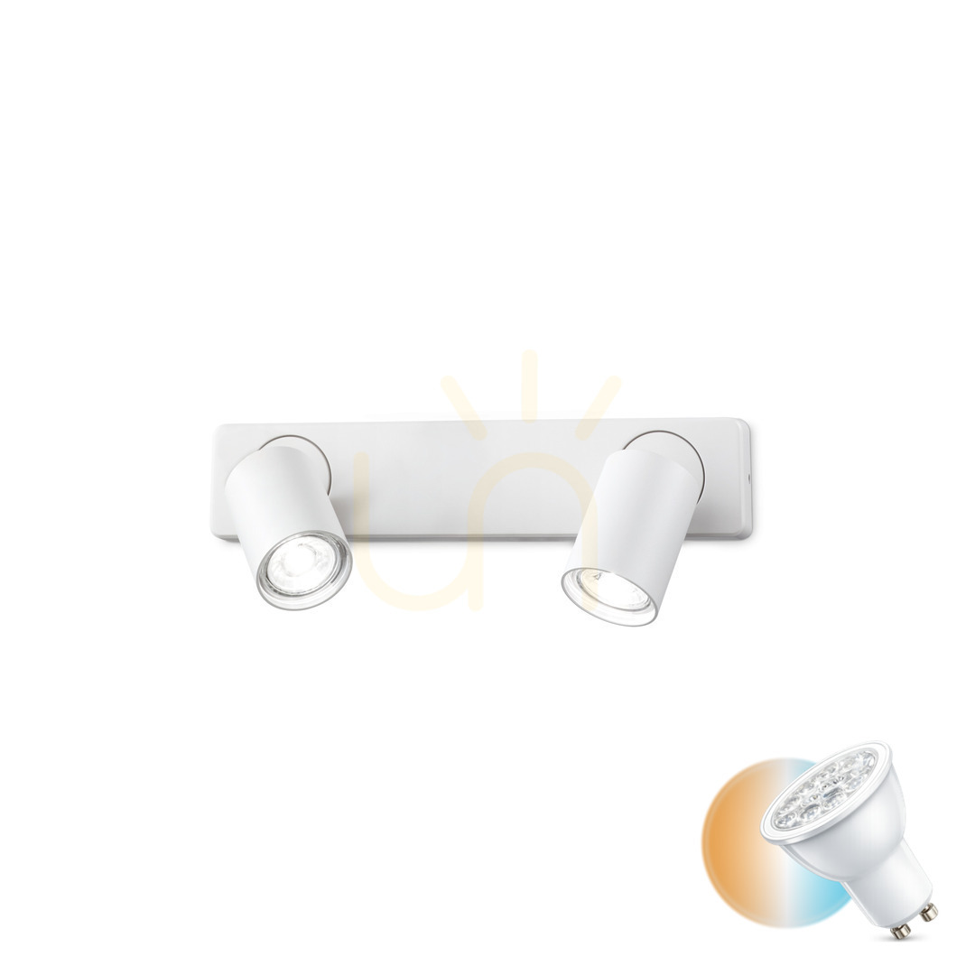 Verifica Aplică perete Ideallux Rudy AP2 Round albă GU10 2x35W 229041 Aplică perete Ideallux Rudy AP2 Round albă GU10 2x35W 229041