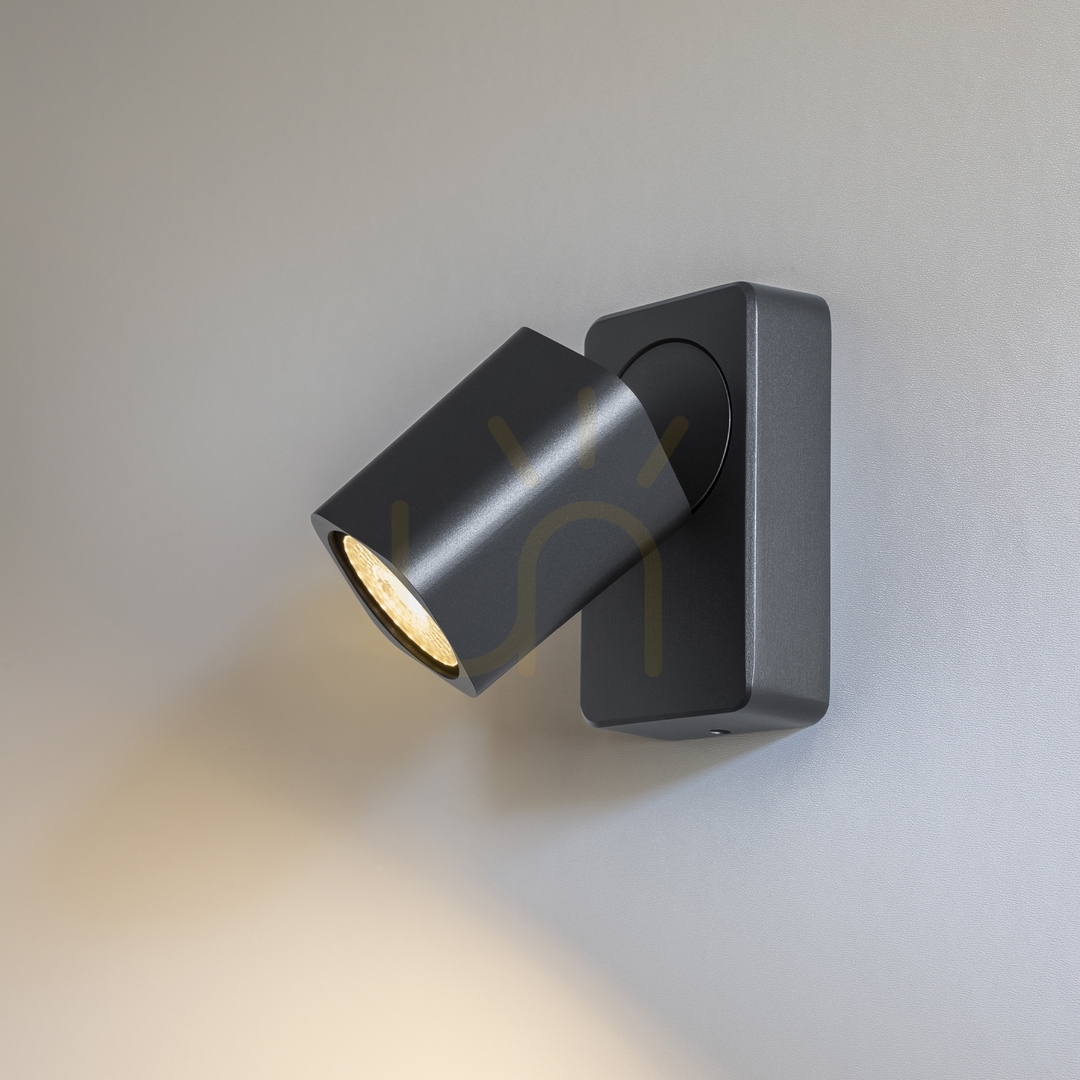 Vedere Aplică perete Ideallux Rudy AP2 Square negru GU10 2x35W 321509 Aplică perete Ideallux Rudy AP2 Square negru GU10 2x35W 321509