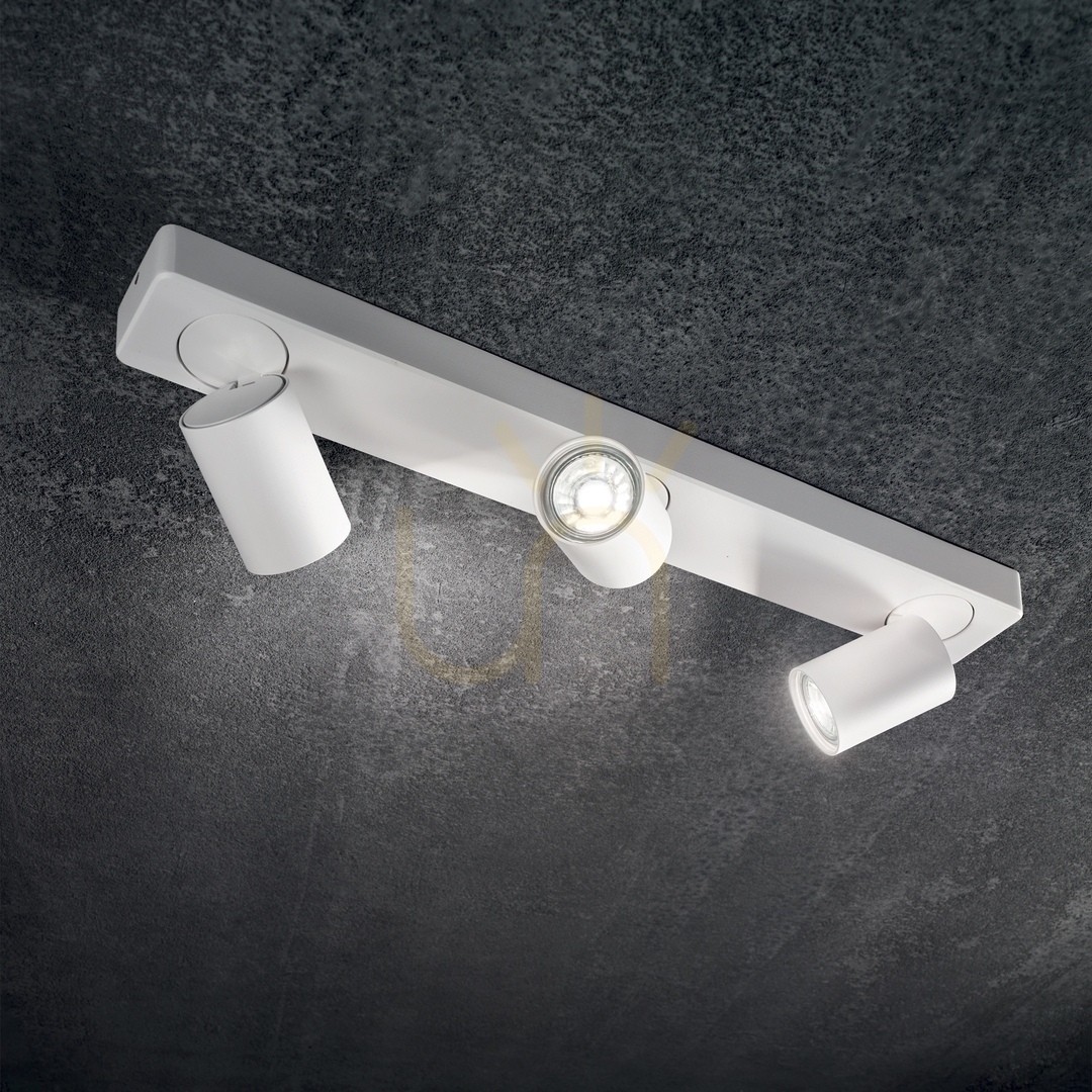 Vedere Plafond Ideallux RUDY PL3 Round alb 3xGU10 metal 54 cm 229065 Plafond Ideallux RUDY PL3 Round alb 3xGU10 metal 54 cm 229065