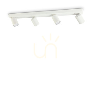 Plafonieră Ideallux Rudy PL4 Round albă 4xGU10 Ø76 cm 229089 3 Plafonieră Ideallux Rudy PL4 Round albă 4xGU10 Ø76 cm 229089 small 3
