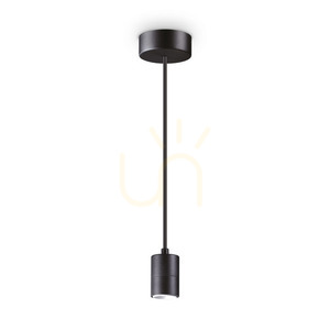 Lampa suspendată Ideallux SET UP MSP1 NERO negru E27 260020 small 0