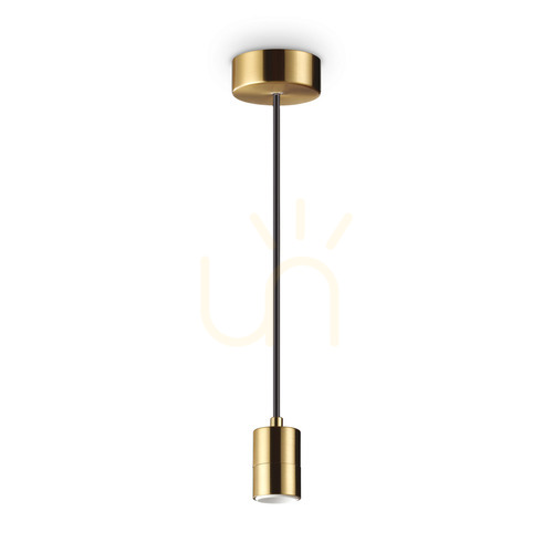 Verifica Lampă suspendată Ideallux SET UP 260051 alamă E27 1x42W metal aluminiu