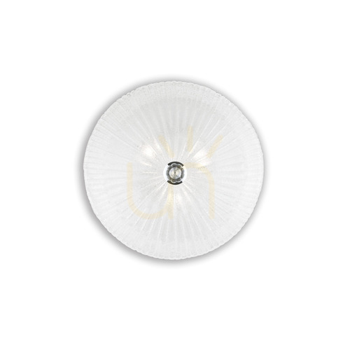 Verifica Plafonieră Ideallux SHELL PL3 transparentă sticlă 40 cm 3xE27 008608