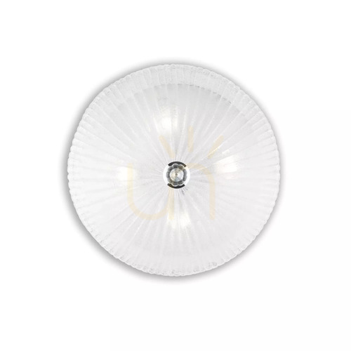 Verifica Plafond Ideallux SHELL PL4 transparent sticlă 50 cm 008615