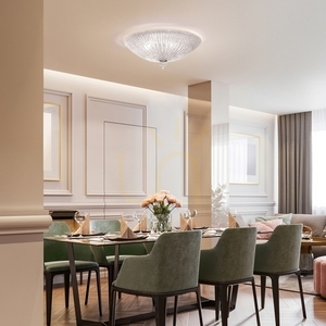 Plafond Ideallux SHELL PL4 transparent sticlă 50 cm 008615 small 4