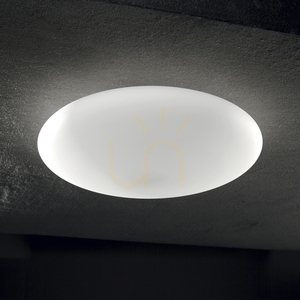 Plafon Ideal Lux Smarties PL2 D42 alb sticlă 42,5 cm 032047 small 2