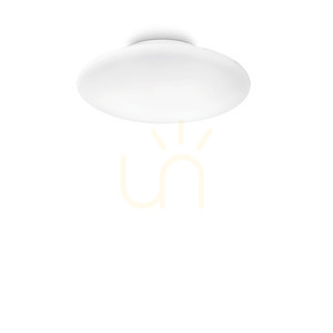 Plafon Ideal Lux Smarties PL2 D42 alb sticlă 42,5 cm 032047 small 0