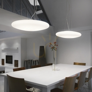 Lampă suspendată Ideallux Smarties SP3 D42 albă sticlă 3xE27 032016 small 1