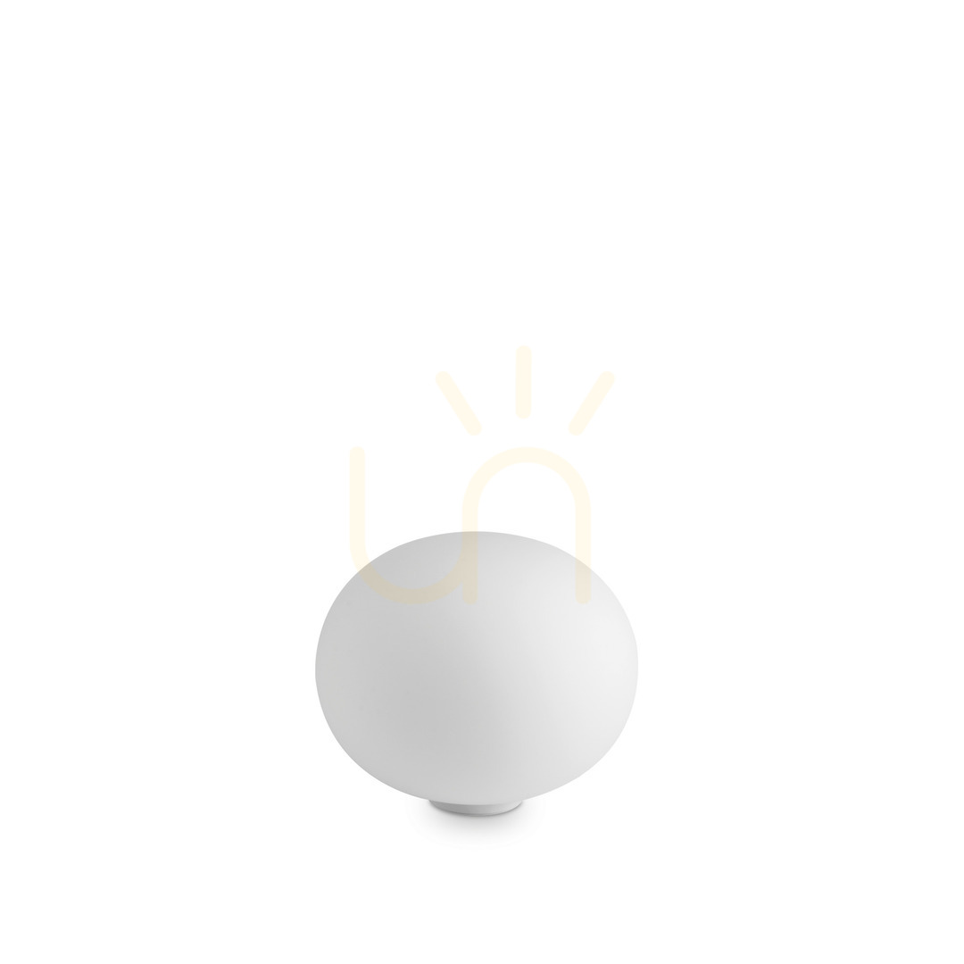 Verifica Lampă de masă Ideallux Smarties TL1 D40 albă sticlă 327914 Lampă de masă Ideallux Smarties TL1 D40 albă sticlă 327914