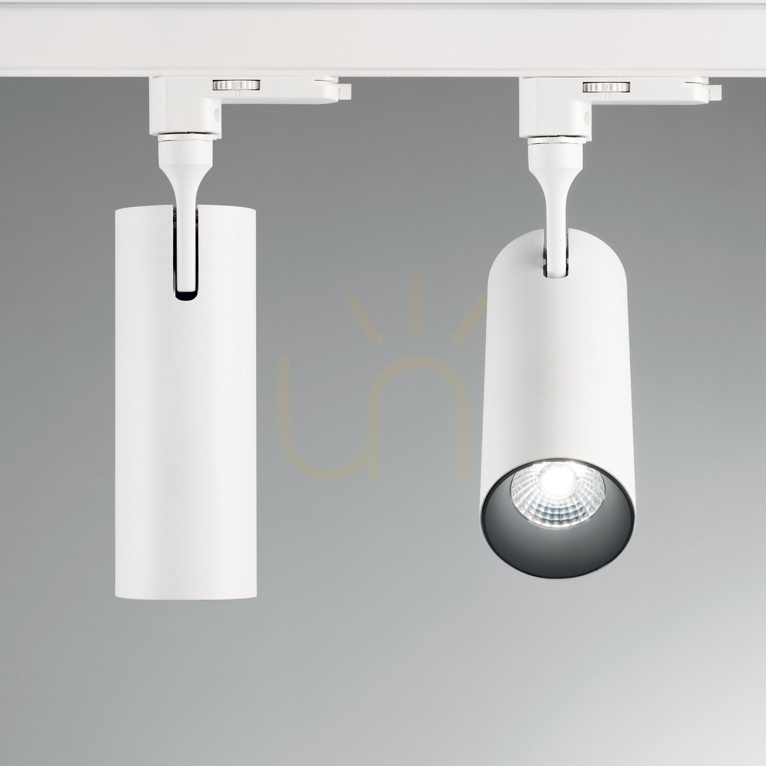 Vedere Spot pe șină Ideallux SMILE 15W 4000K negru aluminiu 189802 Spot pe șină Ideallux SMILE 15W 4000K negru aluminiu 189802