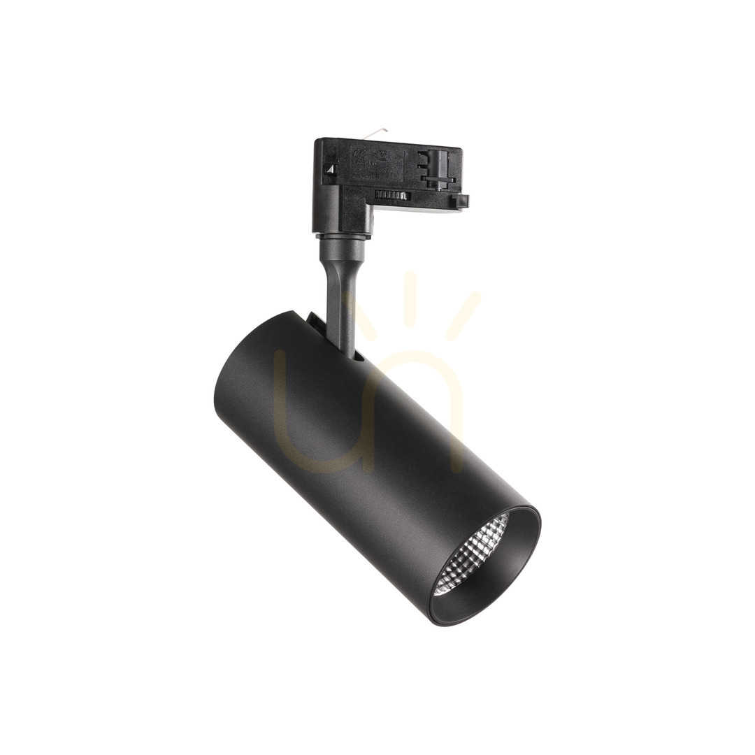 Verifica Spot pe șină LED Ideallux SMILE 20W 3000K negru aluminiu 189666 Spot pe șină LED Ideallux SMILE 20W 3000K negru aluminiu 189666