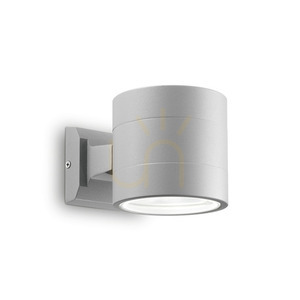 Aplică exterior Ideallux SNIF ROUND AP1 gri aluminiu G9 IP44 061474 0 Aplică exterior Ideallux SNIF ROUND AP1 gri aluminiu G9 IP44 061474 small 0