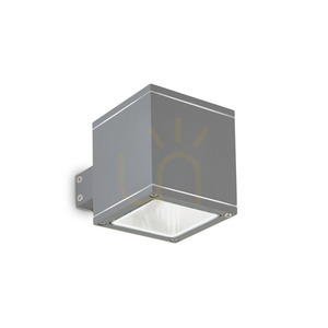 Aplică exterior Ideallux SNIF Square AP1 antracit aluminiu G9 121963 0 Aplică exterior Ideallux SNIF Square AP1 antracit aluminiu G9 121963 small 0