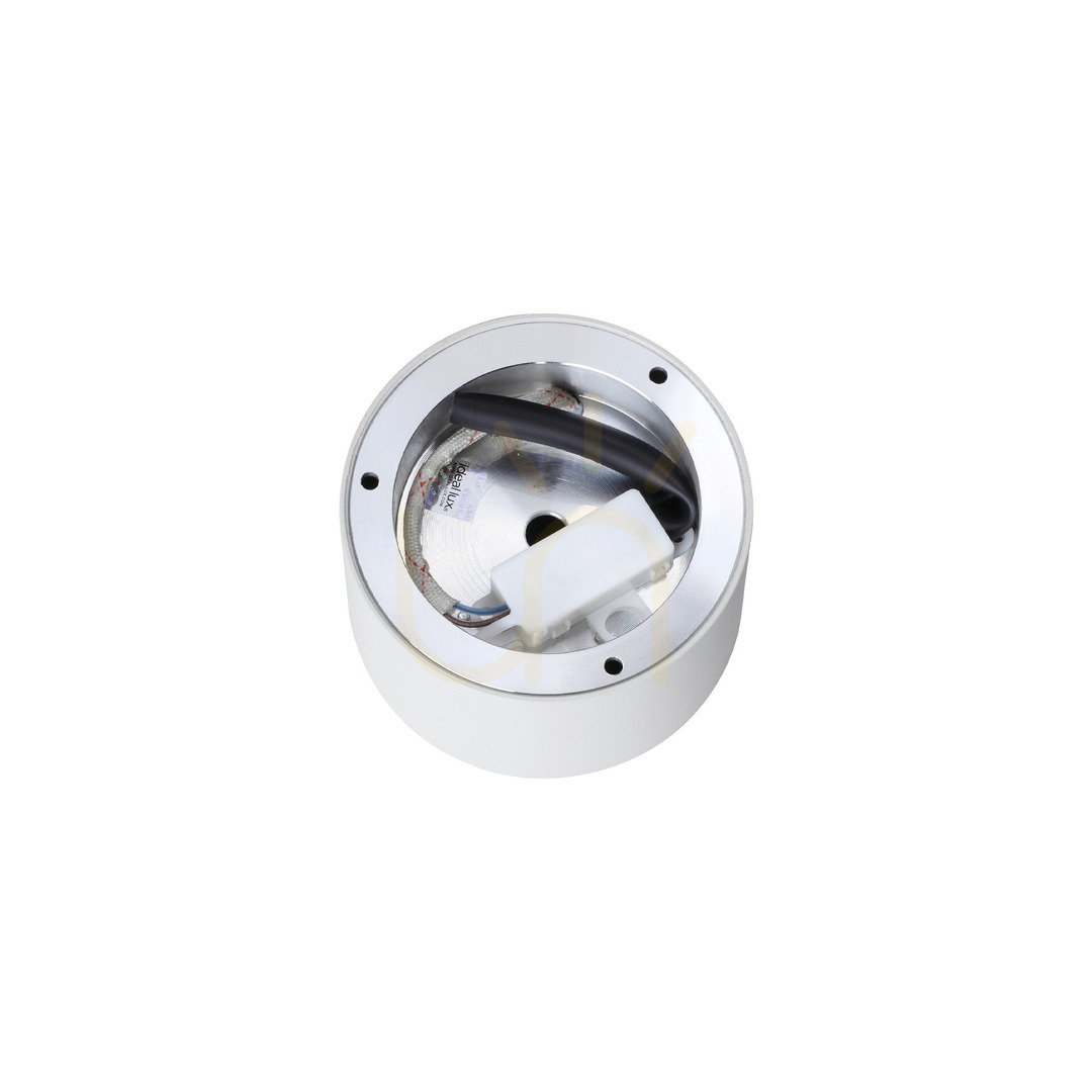 Vedere Plafoniera Ideallux SPIKE PL1 Round Bianco albă GX53 10 cm 277417 Plafoniera Ideallux SPIKE PL1 Round Bianco albă GX53 10 cm 277417