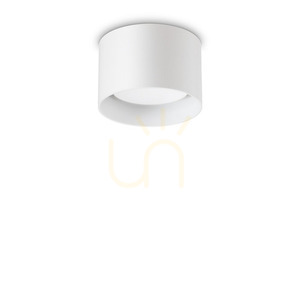 Plafoniera Ideallux SPIKE PL1 Round Bianco albă GX53 10 cm 277417 0 Plafoniera Ideallux SPIKE PL1 Round Bianco albă GX53 10 cm 277417 small 0