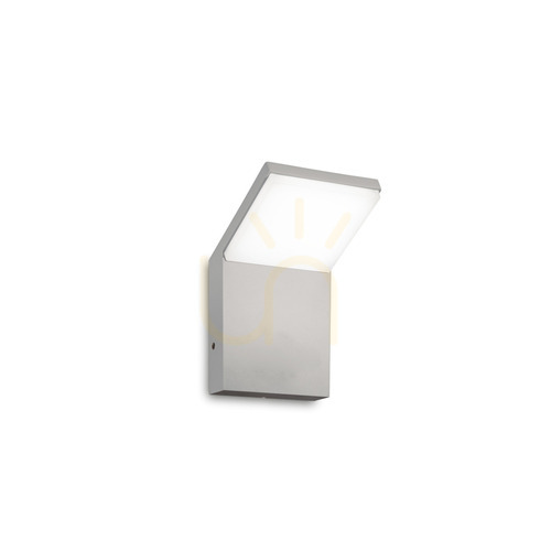 Verifica Lampă de perete exterior Ideallux Style gri LED 8,5W 3000K IP54 aluminiu 322650