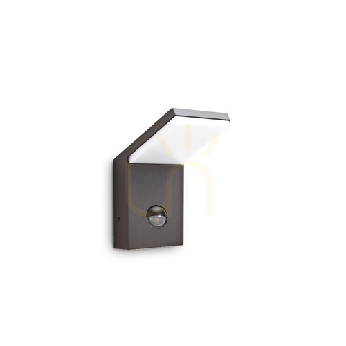 Verifica Lampă de perete exterior Ideallux Style Sensor antracit LED 9W 4000K 221519