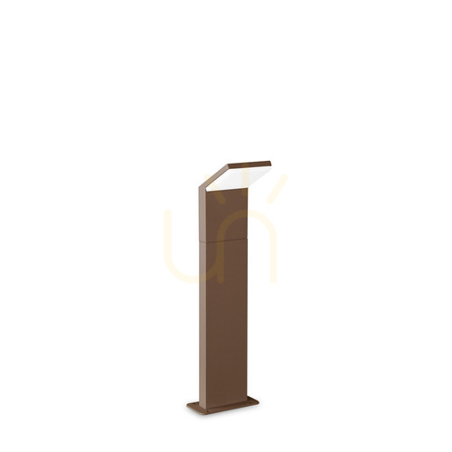 Verifica Lampă exterior pe picior Ideallux STYLE H50 maro 3000K aluminiu 322575