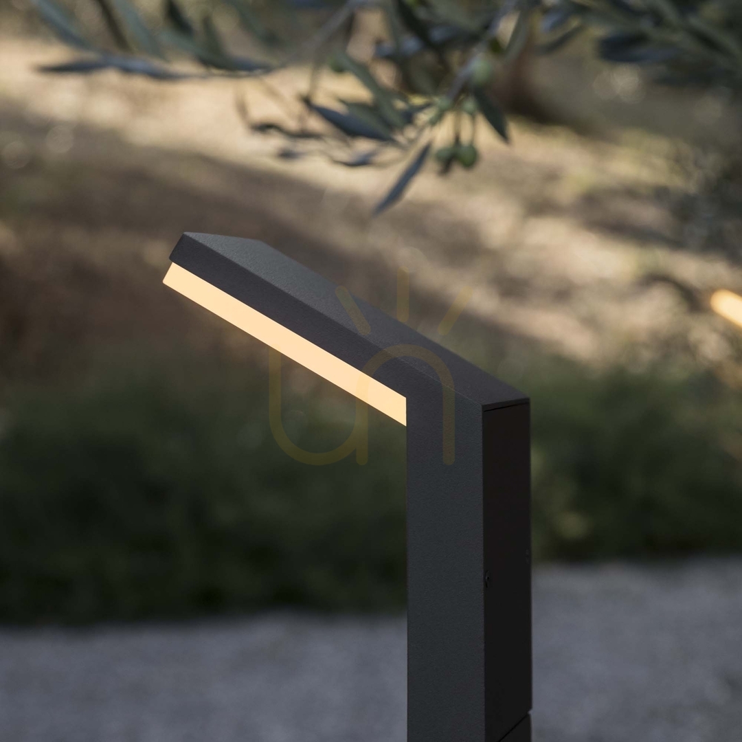 Spectacol Lampă exterior pe picior Ideallux STYLE H100 antracit LED 3000K 8,5W 246871 Lampă exterior pe picior Ideallux STYLE H100 antracit LED 3000K 8,5W 246871