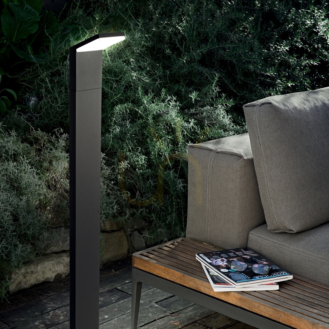 Vedere Lampă stâlp exterior Ideallux STYLE H100 antracit LED 4000K aluminiu 322353 Lampă stâlp exterior Ideallux STYLE H100 antracit LED 4000K aluminiu 322353