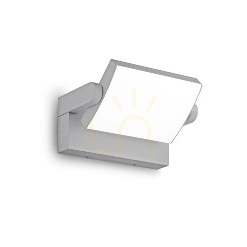 Verifica Aplică exterior LED Ideallux SWIPE gri 20.5W 21,2 cm 326863