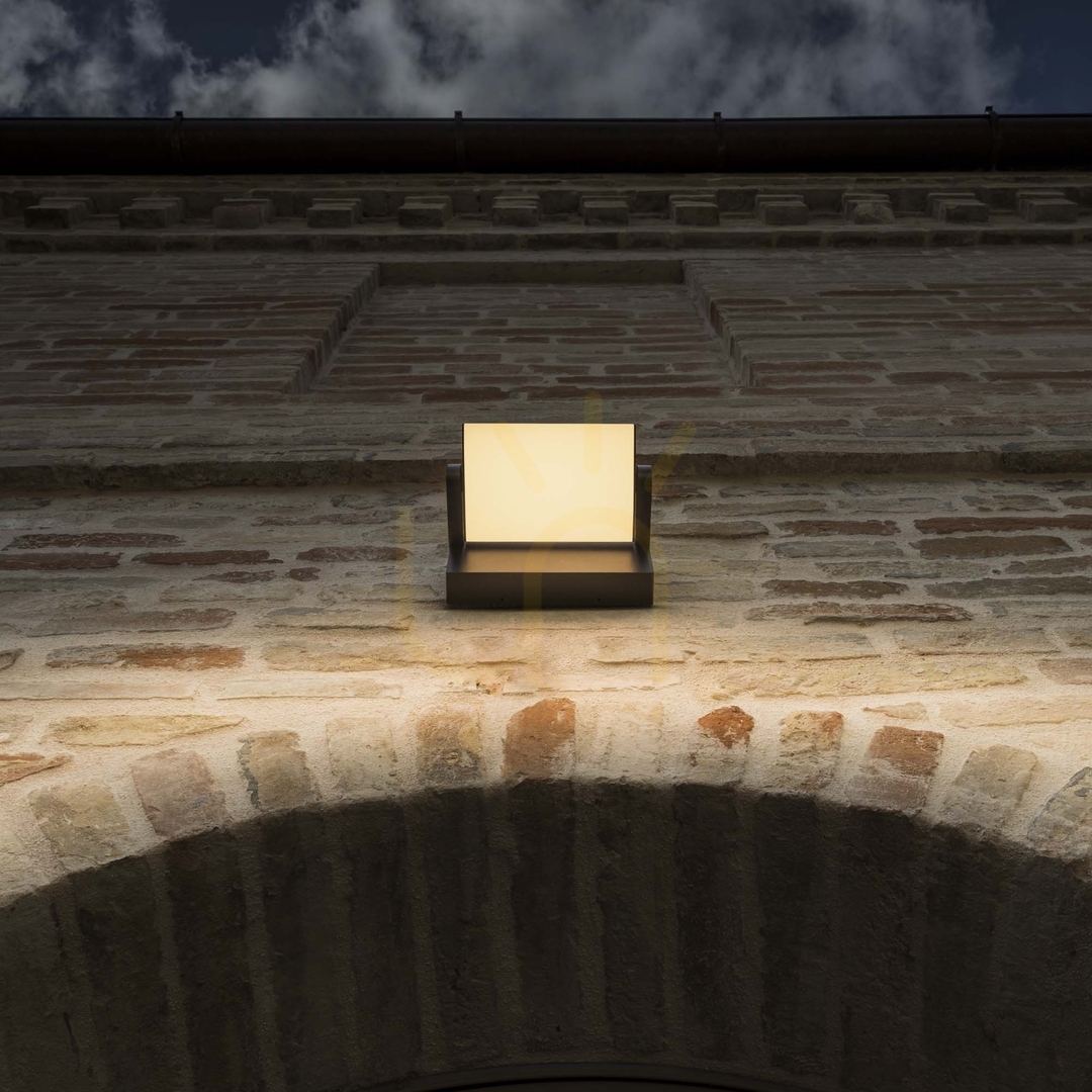 Afişa Aplică exterior LED Ideallux SWIPE AP NERO negru 20.5W IP54 287706 Aplică exterior LED Ideallux SWIPE AP NERO negru 20.5W IP54 287706