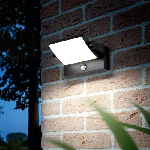 Verifica Aplică exterior LED cu senzor Ideallux SWIPE gri 21W 326870