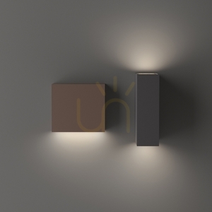 Lampă de perete exterior Ideallux Tetris AP1 antracit aluminiu G9 IP44 113753 4 Lampă de perete exterior Ideallux Tetris AP1 antracit aluminiu G9 IP44 113753 small 4